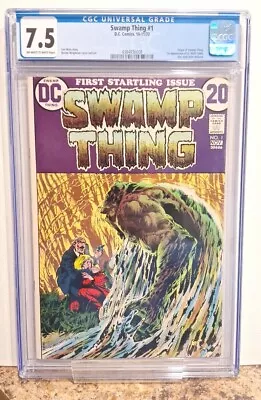 Buy Swamp Thing #1 Cgc 7.5. Origin. First Alec Holland. Clean New Case! • 219.87£