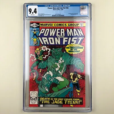 Buy Power Man And Iron Fist #66 (1980) CGC 9.4, 2nd Sabretooth • 79.18£