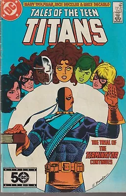 Buy Dc Comics Tales Of The New Teen Titans #54 (1985) Vg • 2.95£