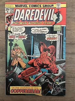 Buy Daredevil #124 (Marvel Comics) Bronze Age FN • 15.80£