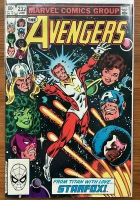 Buy Avengers 232 Vol 1 Starfox • 29.99£