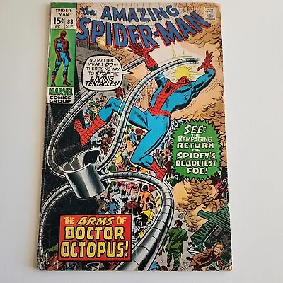 Buy Amazing Spider-Man #88 Acceptable Comic Marvel MCG 1963 The Arms  DOCTOR Octopus • 31.53£