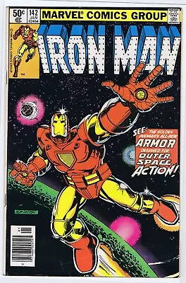 Buy Iron Man 142 7.0 Debut Of Iron Man's Space Armor  Pcn • 7.10£