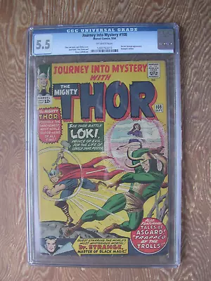 Buy Journey Into Mystery  #108  CGC 5.5   Early Doctor Strange Appearance   1964 • 177.38£