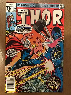Buy The Mighty Thor #269 Fine+  Marvel 1978 ~ Blastaar ~ Stiltman ~ Simonson ~Marvel • 6.31£