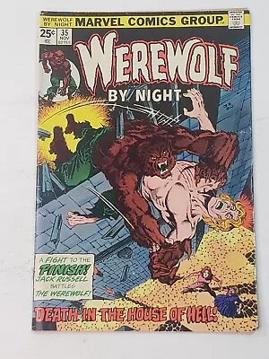 Buy Werewolf By Night 35 Marvel Comics 1st Print Bronze Age 1975 Midgrade Copy • 11.85£