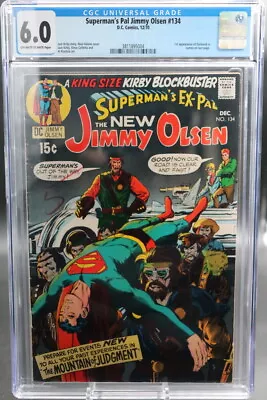 Buy Supermans Pal Jimmy Olsen 134 Cgc 6.0 • 278.95£