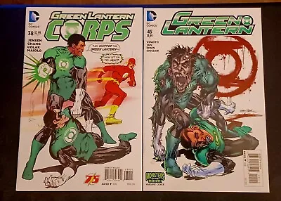 Buy  Green Lantern # 45 Monsters Of Month Variant - Green Lantern Corps #38 Adams • 7.88£