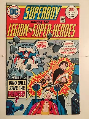 Buy Superboy Legion Of Superheroes #209 VFN+ (8.5) DC ( Vol 1 1975) Mike Grell Art • 16£
