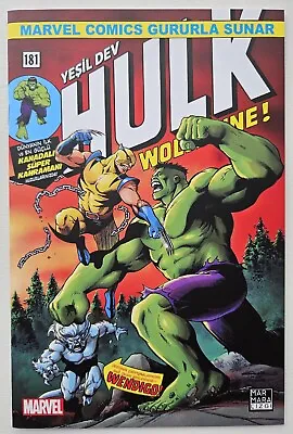 Buy Incredible Hulk #181 Turkish Edition Cinar Variant Ltd To 500 (2020) Marvel NM+ • 19.35£