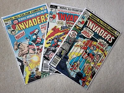 Buy The Invaders Bundle #3, #12 & #19 - Marvel Comics • 15£