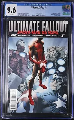 Buy Ultimate Fallout #4 CGC 9.6 (NM+) First Miles Morales High Grade Key • 482.56£