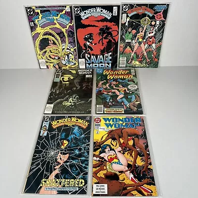 Buy DC Comics Wonder Woman Vintage 1970’s-1990’s Bundle X7 Issues George Perez • 24.55£
