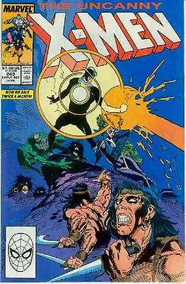 Buy Uncanny X-Men # 249 (Marc Silvestri) (USA, 1989) • 4.28£