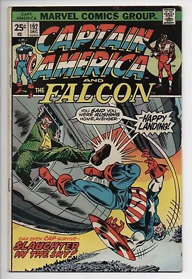 Buy Captain America And The Falcon 192 Comic Book 1975 1st Karla Sofen Moonstone • 37.87£