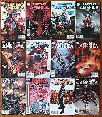 Buy Marvel Comics Bundle -Captain America 1-12 & 2005  Brubaker/Epting/Lark LN+  • 9.52£