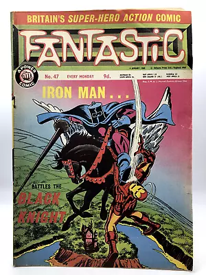 Buy Fantastic #47 Iron Man VG UK Comic Magazine • 9.99£