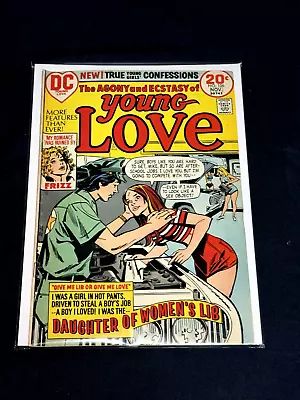 Buy Dc Comics Young Love  #106 Low Grade Comic Book 1973 Romance Women's Lib • 10.42£