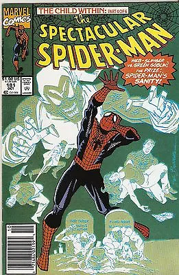 Buy Spectacular Spiderman '91 181 Newsstand FN J3 • 2.37£
