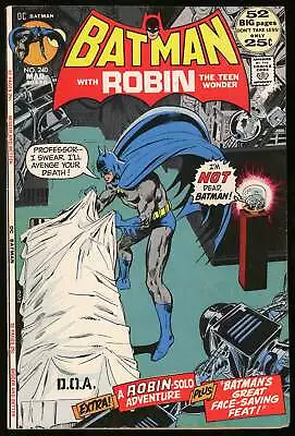 Buy Batman #240 DC 1972 (VF) 1st Appearance Of Dr. Moon! Neal Adams! L@@K! • 43.48£