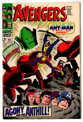 Buy The Avengers #46,   The Agony And The Anthill! , October 1967 BETTER GRADE • 98.21£