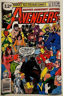 Buy Bronze Age Marvel Comic Book Avengers Key Issue 181 High Grade FN 1st Scott Lang • 0.99£