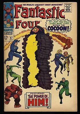 Buy Fantastic Four #67 FN 6.0 1st Appearance HIM/Adam Warlock! Stan Lee! Marvel 1967 • 93.86£