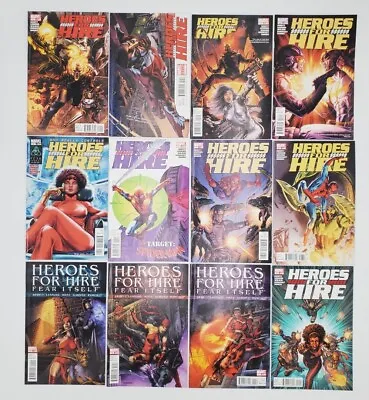 Buy Heroes For Hire 1-12 2010 Marvel # 1 1 2 3 4 6 7 8 9 10 11 12 Vol. 3 Lot No #5 ! • 19.94£