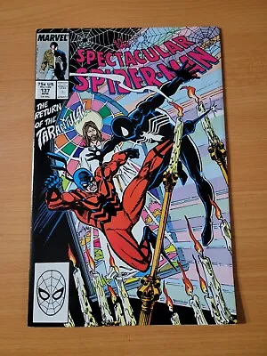 Buy Spectacular Spider-Man #137 Direct Market Edition ~ NEAR MINT NM ~ 1988 Marvel • 4.72£