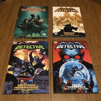 Buy Batman: Detective Comics Vol. 1,2,3,4 By Peter J. Tomasi Cold Vengeance Arkham • 44.61£