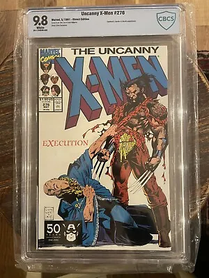 Buy Uncanny X-men #276 Cbcs 9.8 Jim Lee Cover • 65£