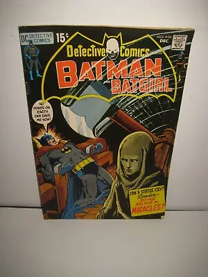 Buy Detective Comics #406, DC 1970, 1st App Dr. Darrk, Batgirl, Neal Adams • 14.56£