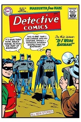 Buy DETECTIVE COMICS 225 Cover PRINT DC Batman 1st App MARTIAN MANHUNTER • 19.91£