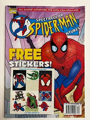 Buy Marvel SPECTACULAR SPIDERMAN ADVENTURES C/w FREE GIFT #29 - 24 Dec 97 UK Edition • 9.95£