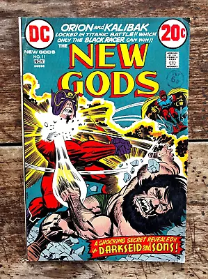 Buy Bronze Age DC Comic NEW GODS #10 - 1972 - Jack Kirby - VF+ 4.5 • 4£