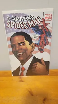 Buy The Amazing Spider-Man #583 4th Printing Variant  Barack Obama Cover • 40.18£