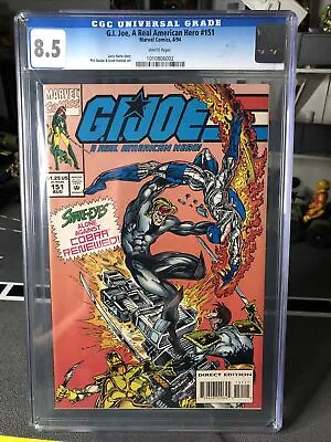 Buy G.I. Joe A Real American Hero #151 CGC 8.5 1994 Marvel Comics • 98.51£