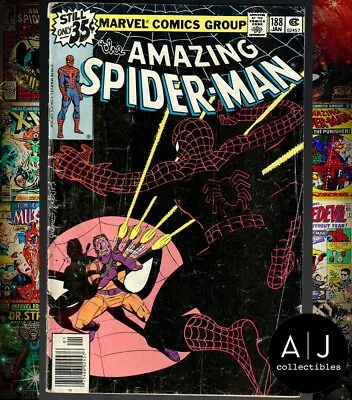 Buy The Amazing Spider-Man #188 GD/VG 3.0 Marvel Comics 1979 • 1.91£