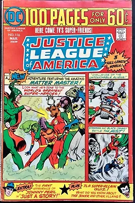 Buy DC Comics Justice League Of America Vol 1 #116 (1975) 100 Pages • 24.95£