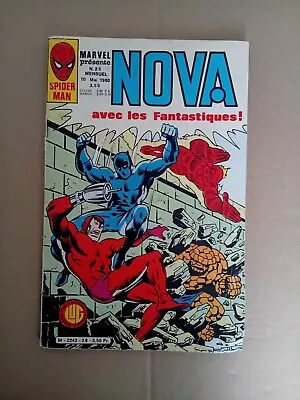 Buy Nova No 28. Spiderman, Silver Surfer,  Fantastic Four, 1980 Marvel French Comic • 6.99£