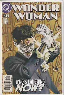 Buy Wonder Woman #205  2004 Dc Comics  - Joker Cover & Story - Jg Jones Cvr • 3.95£