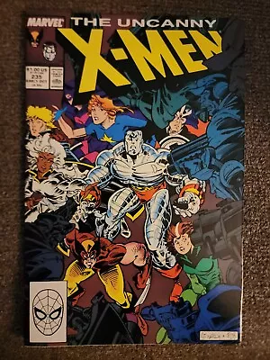 Buy UNCANNY X-MEN #235 (1988) KEY! 1ST APPEARANCE OF GENOSHA. Box O • 7.09£