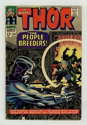 Buy Thor #134 GD/VG 3.0 1966 1st App. High Evolutionary, Man-Beast • 40.78£