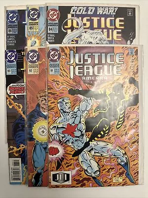 Buy 6 X DC Comics - Justice League Of America Issues #81 #82 #83 #84 #85 #86 • 4.99£