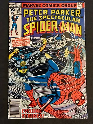 Buy Spectacular Spider-Man 23 FN -- Moon Knight App. 1978 • 9.46£