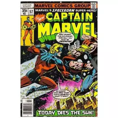 Buy Captain Marvel (1968 Series) #57 In Fine + Condition. Marvel Comics [d; • 11.48£