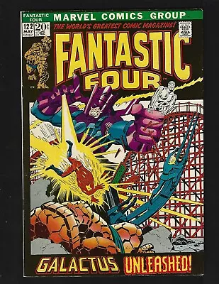 Buy Fantastic Four #122 VF Buscema Sinnott Silver Surfer Galactus Thing Human Torch • 30.82£