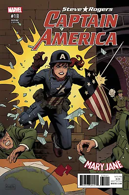 Buy Steve Rogers Captain America #18 Mary Jane Variant New/Unread • 4.99£