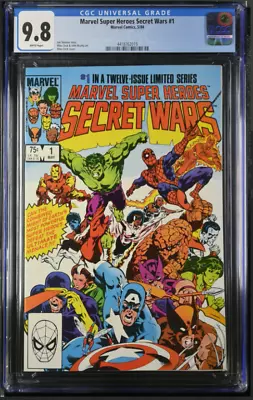 Buy CGC 9.8 Marvel Super Heroes Secret Wars # 1 KEY First Beyonder ~ MCU White Pages • 189.74£