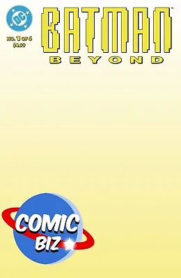 Buy Batman Beyond #1 Facsimile Edition (2024) 1st Print *blank Variant Cover B* • 4.85£